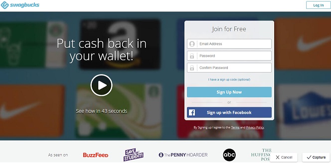 Surveys for money - Swagbucks