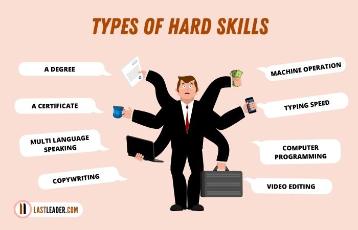 types of hard skills to develop